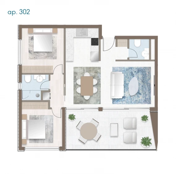 Seven apartment 302
